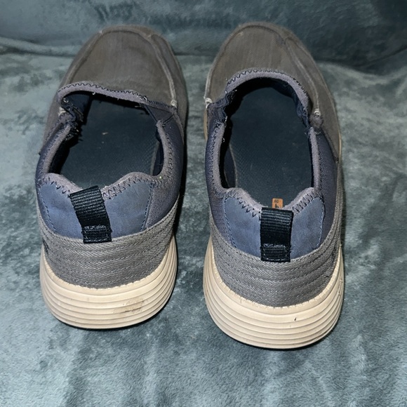 Sketchers relaxed fit memory foam blue slip on shoes size 13 - Picture 4 of 6